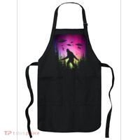 Bigfoot UFOs In Forest Apron thumb 0