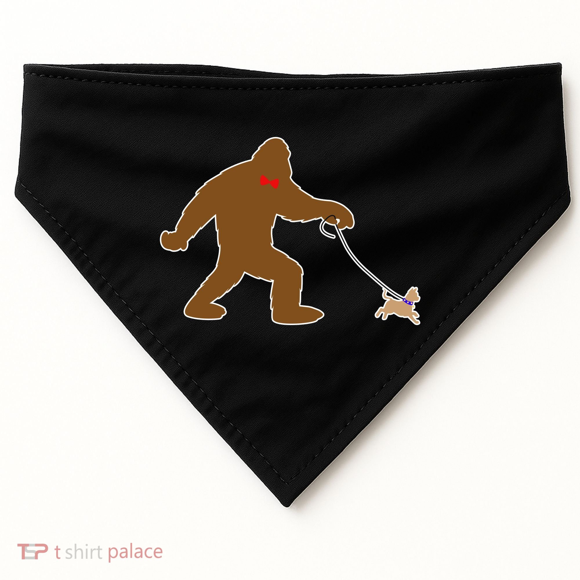 Bigfoot Walking Chihuahua Dog USA-Made Doggie Bandana