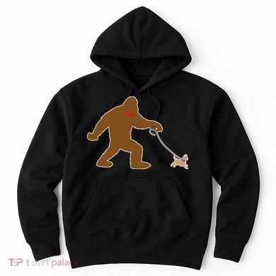 Bigfoot Walking Chihuahua Dog Hoodie