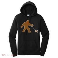 Bigfoot Walking Chihuahua Dog Women's Hoodie thumb 0