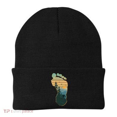 Bigfoot Wilderness Footprint Beanie