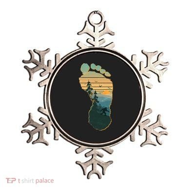 Bigfoot Wilderness Footprint Ornament