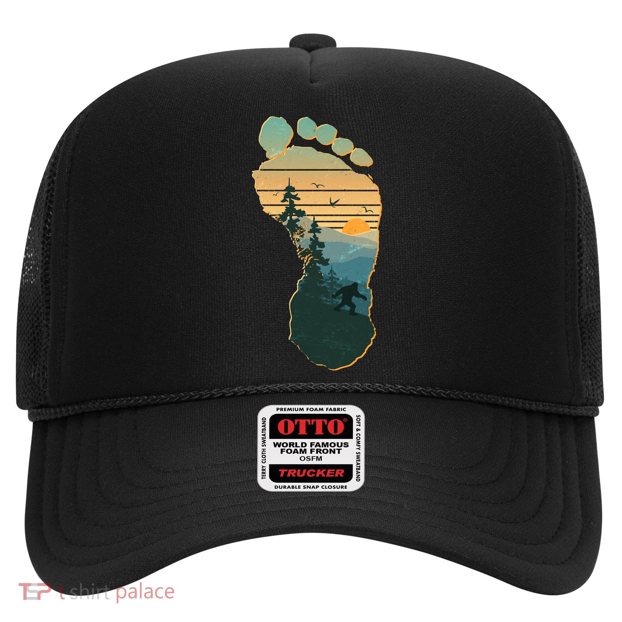 Bigfoot Wilderness Footprint Hat