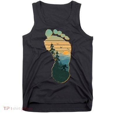 Bigfoot Wilderness Footprint Tank Top