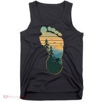 Bigfoot Wilderness Footprint Tank Top thumb 0