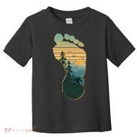 Bigfoot Wilderness Footprint Toddler T-Shirt thumb 0