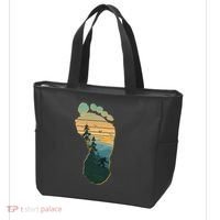 Bigfoot Wilderness Footprint Tote Bag thumb 3