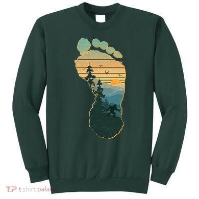 Bigfoot Wilderness Footprint Sweatshirt