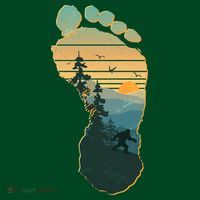 Bigfoot Wilderness Footprint Sweatshirt thumb 3