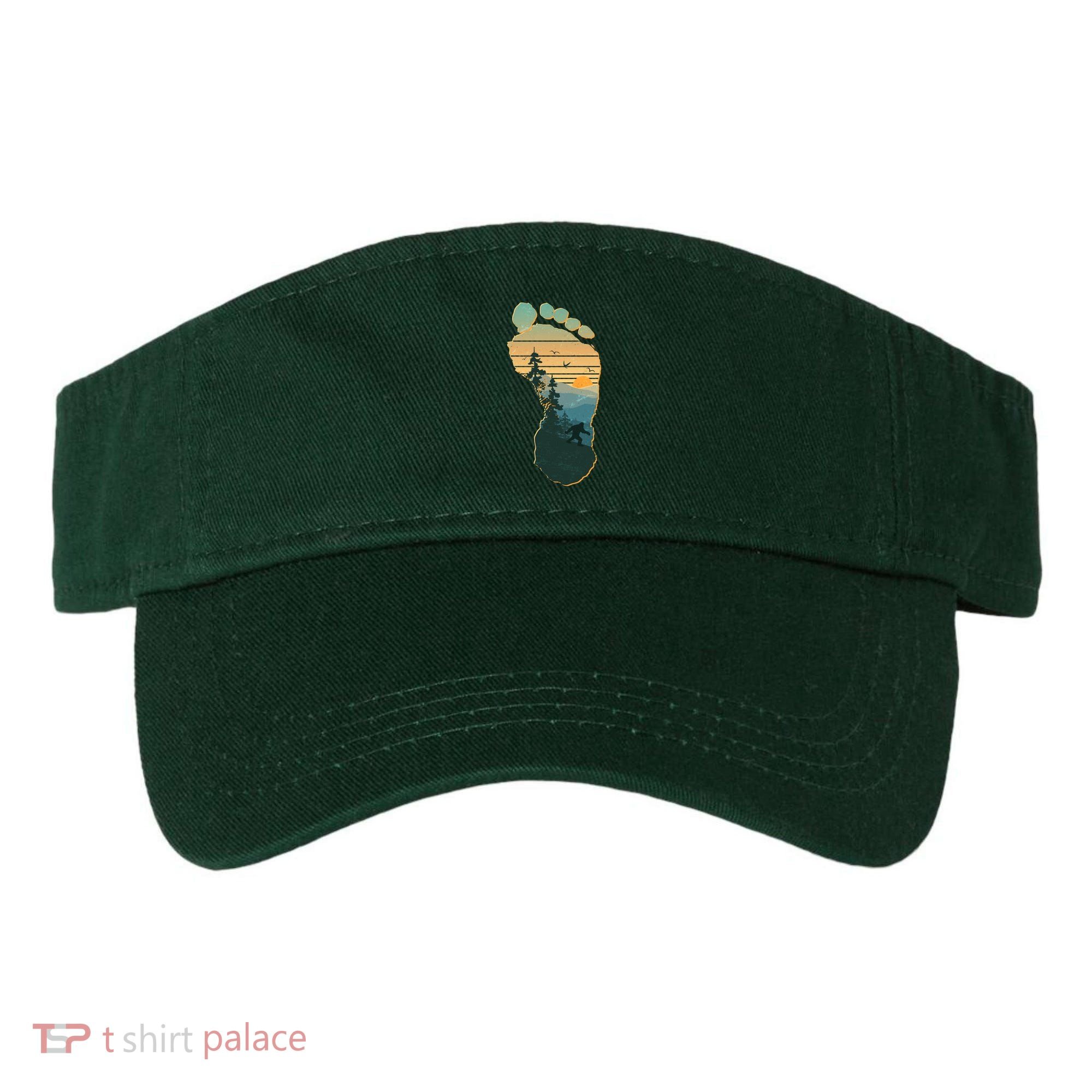 Bigfoot Wilderness Footprint Visor