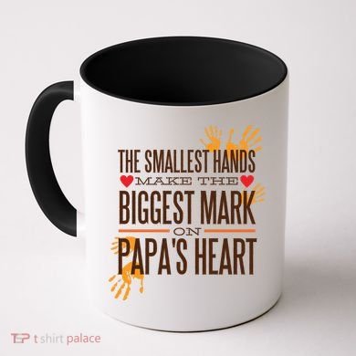 Biggest Mark Papa's Heart  Coffee Mug