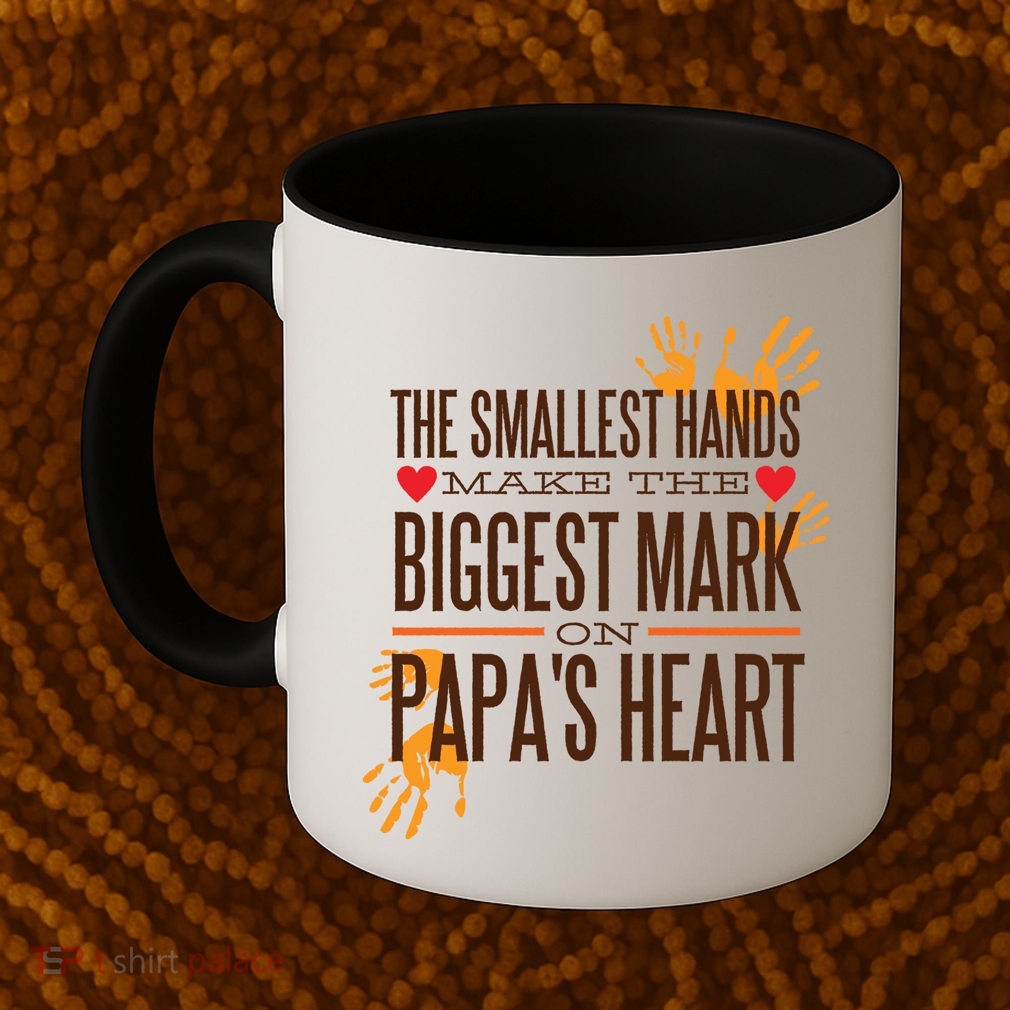 Biggest Mark Papa's Heart  Coffee Mug