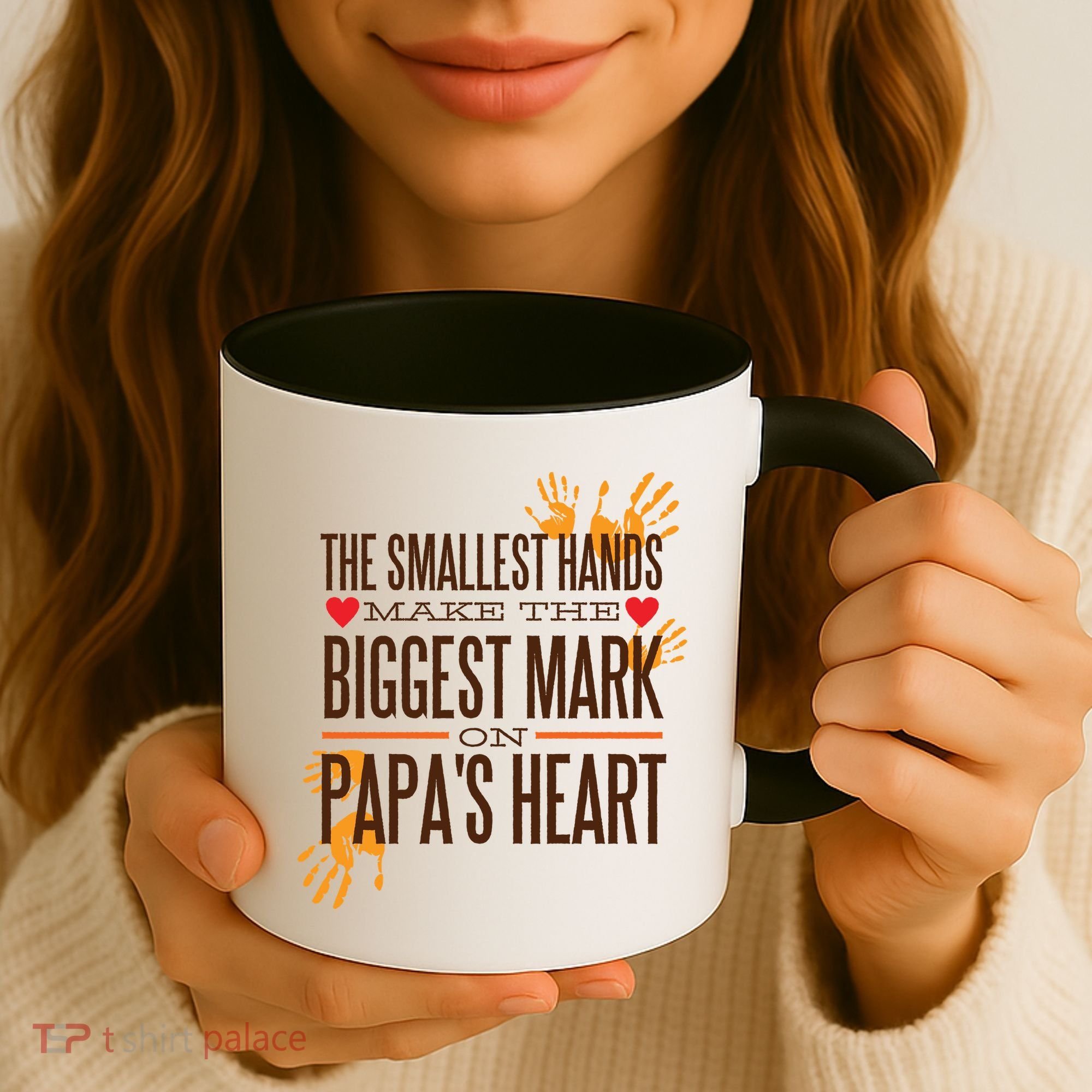 Biggest Mark Papa's Heart  Coffee Mug