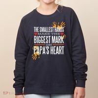 Biggest Mark Papa's Heart  Women's Sweatshirt thumb 0