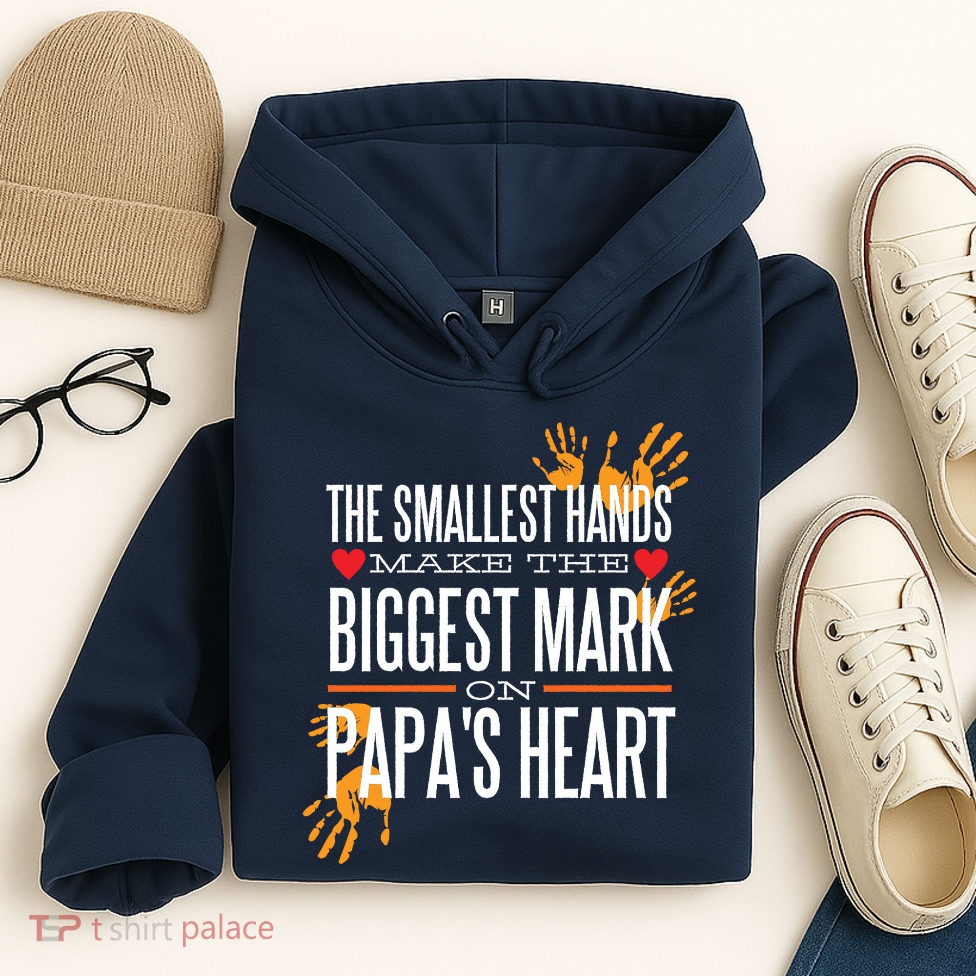 Biggest Mark Papa's Heart  Hoodie