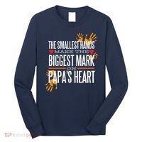 Biggest Mark Papa's Heart  Long Sleeve Shirt thumb 0