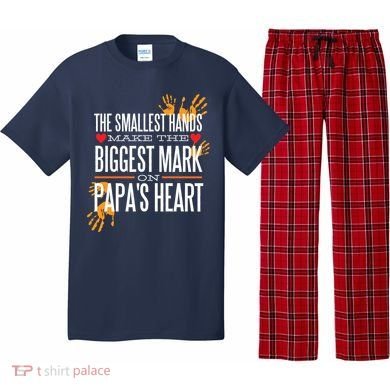 Biggest Mark Papa's Heart  Pajama Set