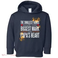 Biggest Mark Papa's Heart  Toddler Hoodie thumb 0