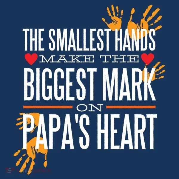 Biggest Mark Papa's Heart  Toddler Hoodie