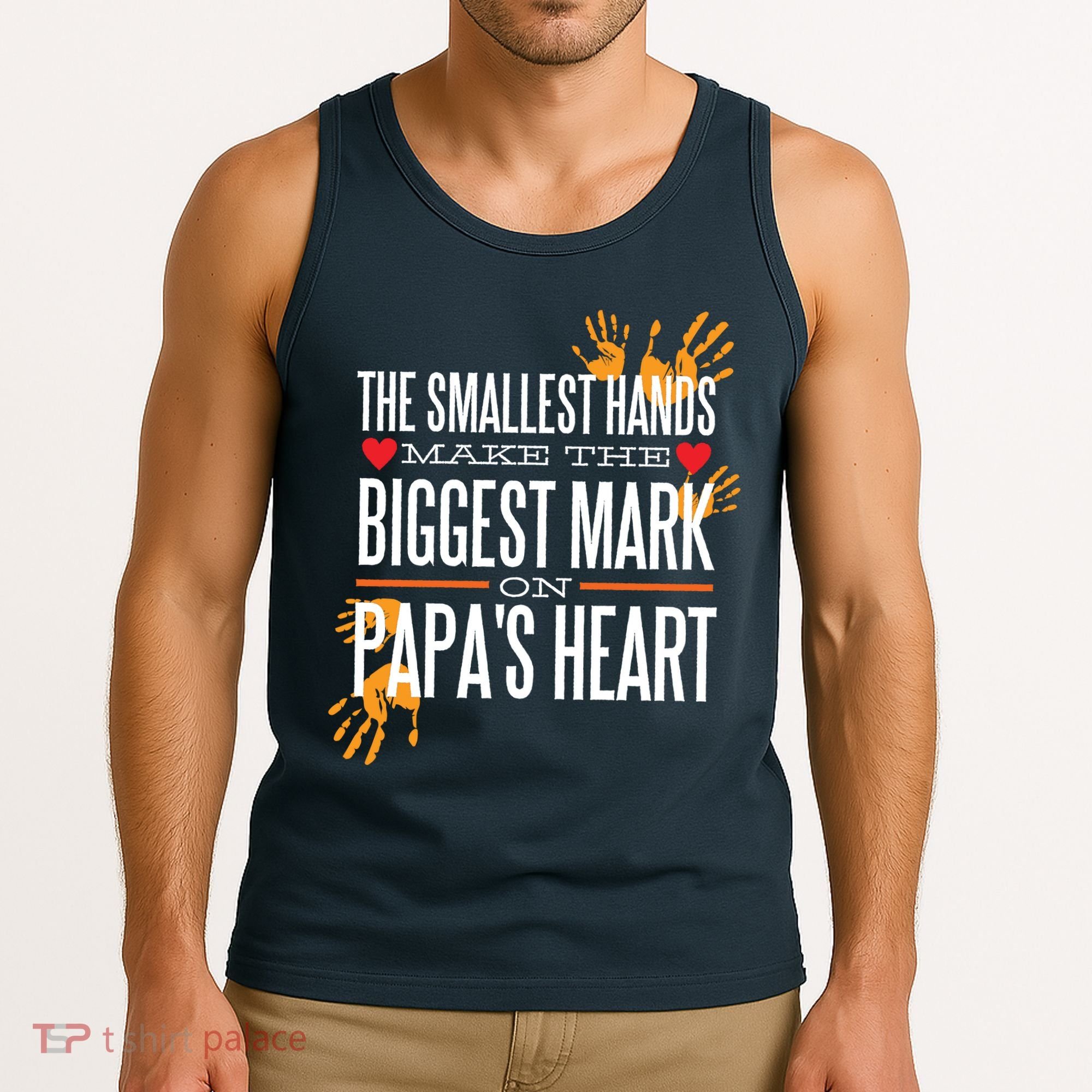 Biggest Mark Papa's Heart  Tank Top