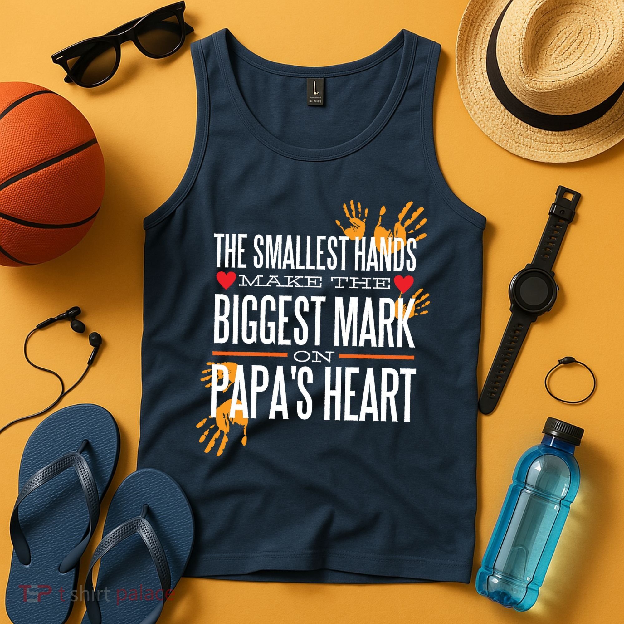 Biggest Mark Papa's Heart  Tank Top