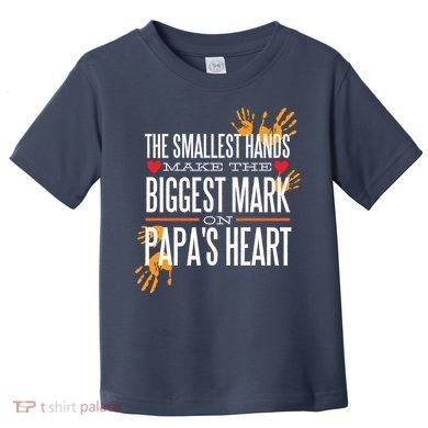 Biggest Mark Papa's Heart  Toddler T-Shirt