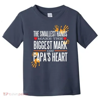 Biggest Mark Papa's Heart  Toddler T-Shirt