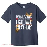 Biggest Mark Papa's Heart  Toddler T-Shirt thumb 0