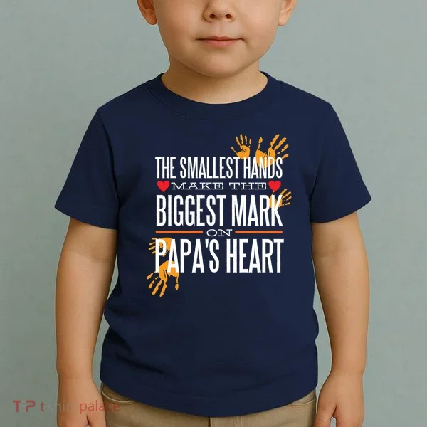 Biggest Mark Papa's Heart  Toddler T-Shirt