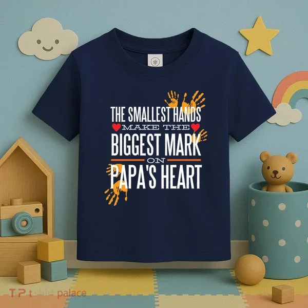 Biggest Mark Papa's Heart  Toddler T-Shirt
