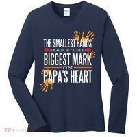 Biggest Mark Papa's Heart  Women's Long Sleeve Shirt thumb 0
