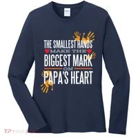 Biggest Mark Papa's Heart  Women's Long Sleeve Shirt thumb 0