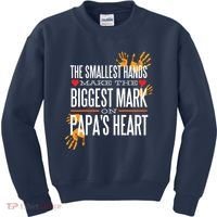Biggest Mark Papa's Heart  Kids Sweatshirt thumb 0