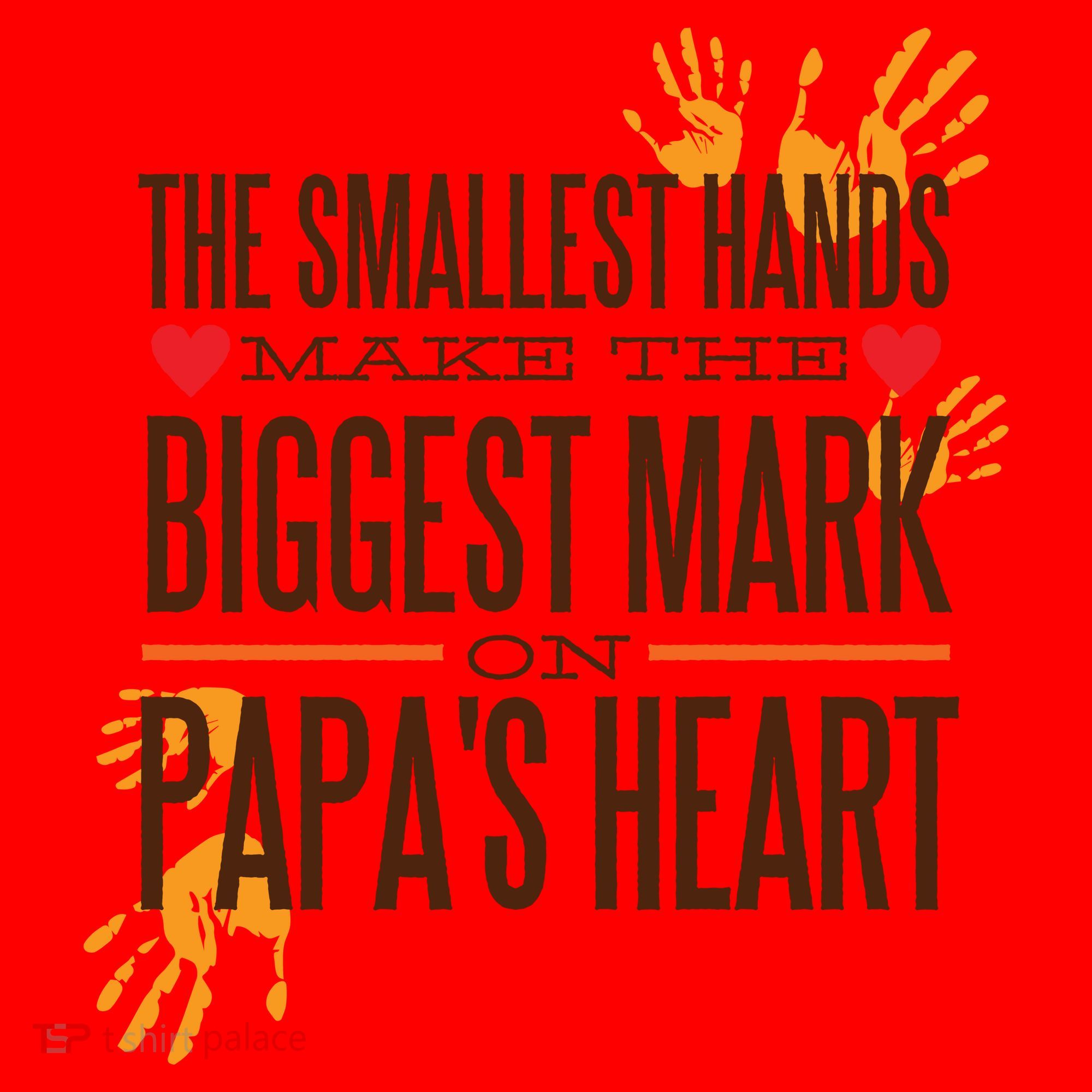 Biggest Mark Papa's Heart  Santa Hat