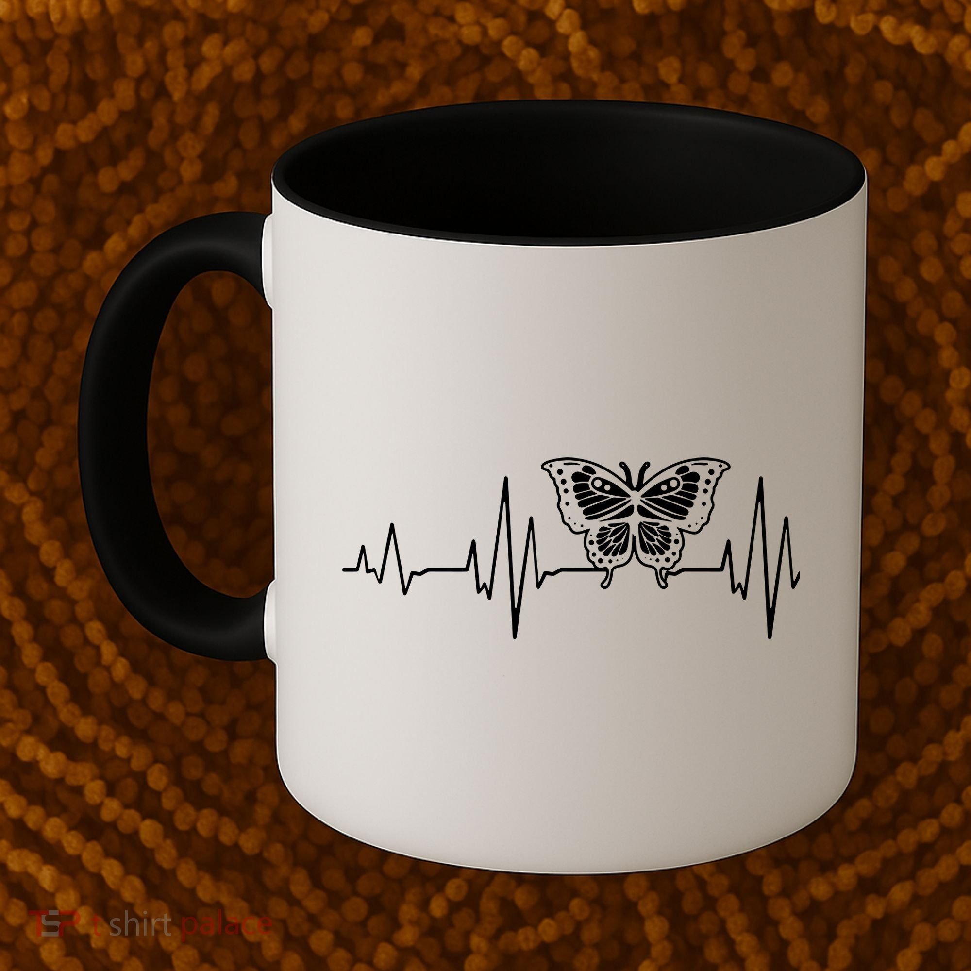 Butterfly Insect Heartbeat Butterflies Coffee Mug