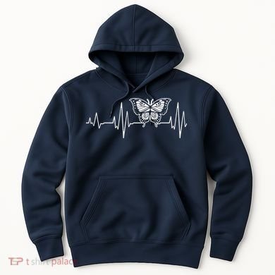 Butterfly Insect Heartbeat Butterflies Hoodie