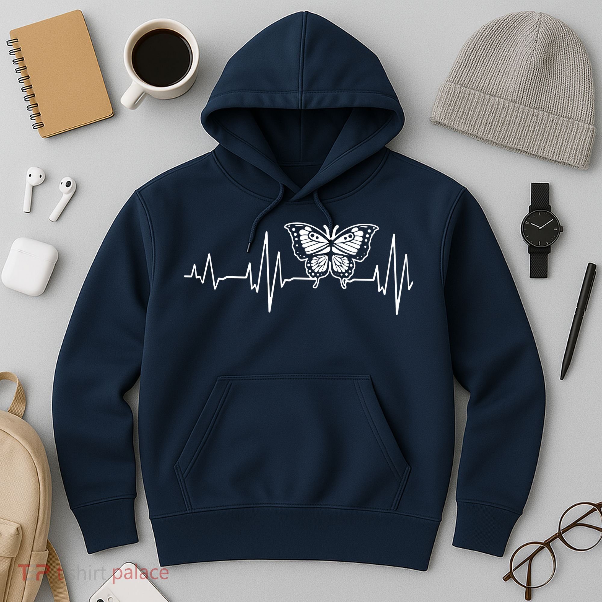 Butterfly Insect Heartbeat Butterflies Hoodie
