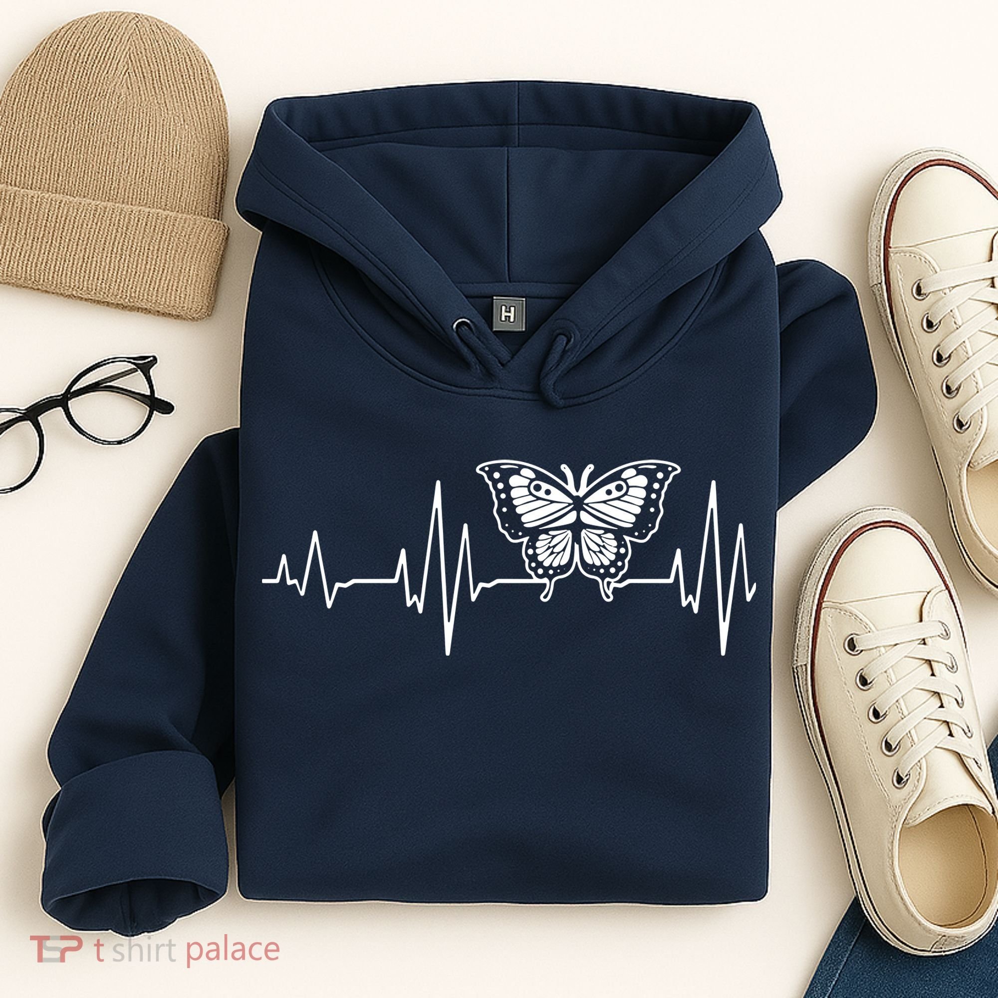 Butterfly Insect Heartbeat Butterflies Hoodie