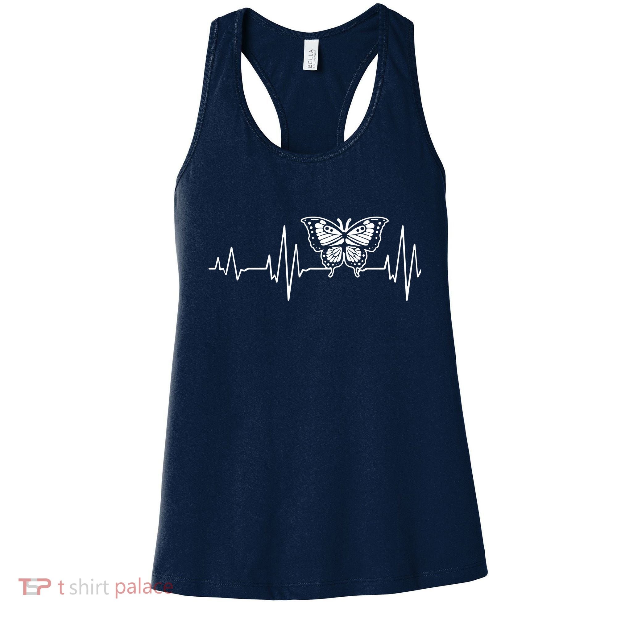 Butterfly Insect Heartbeat Butterflies Women's Tank Top