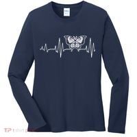 Butterfly Insect Heartbeat Butterflies Women's Long Sleeve Shirt thumb 0