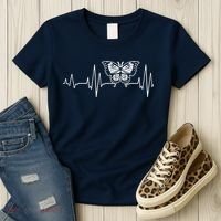 Butterfly Insect Heartbeat Butterflies Women's T-Shirt thumb 3