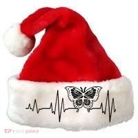 Butterfly Insect Heartbeat Butterflies Santa Hat thumb 0