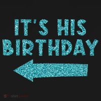 Birthday It´S His Birthday Apron thumb 3