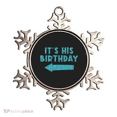 Birthday It´S His Birthday Ornament