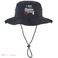 Bowling I Hate That Damn 10 Pin Bucket Hat thumb 0