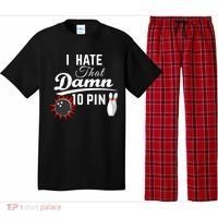 Bowling I Hate That Damn 10 Pin Pajama Set thumb 0