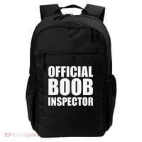 Boob Inspector Halloween Costume Gift Boobs 31st October Backpack thumb 0