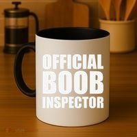 Boob Inspector Halloween Costume Gift Boobs 31st October Coffee Mug thumb 4