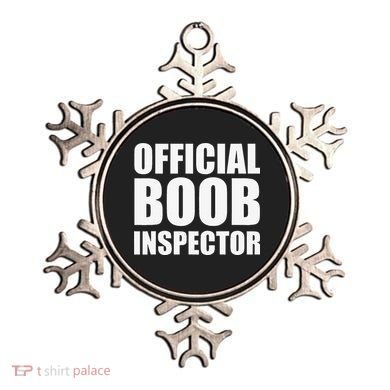 Boob Inspector Halloween Costume Gift Boobs 31st October Ornament