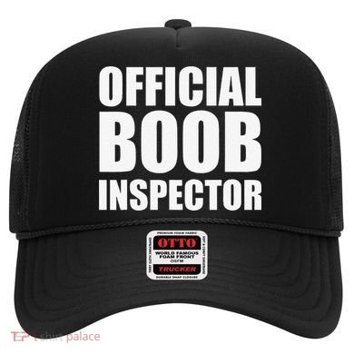 Boob Inspector Halloween Costume Gift Boobs 31st October Hat